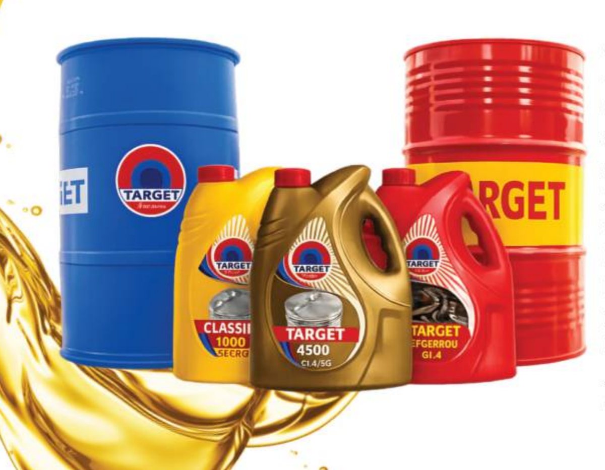 Target lubricants product range